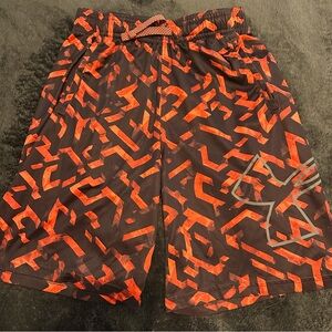 Under Armour Shorts-Orange and Black